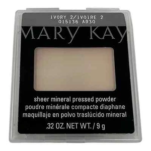 Mary Kay Sheer Mineral Pressed Powder IVORY 2 015136 DISCONTINUED - New - Picture 1 of 1