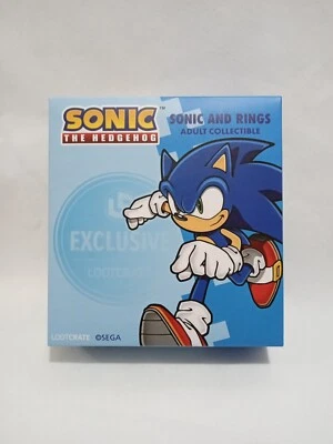 Figura Coleccionable Adulto Sonic the Hedgehog Sonic and Rings Exclusiva Caja de Botín Foto 1 de 4