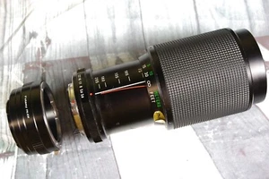 For Canon EOS M 75-205mm f/3.8 Vivitar MF zoom lens M3 M5 M6 M10 EF-M M50 M-50 - Picture 1 of 2