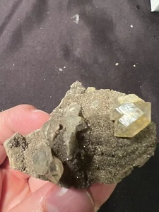 Quartz, Var. Herkimer Diamond, Crystal Grove, Lasselville, NY - Picture 1 of 4