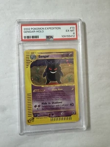 Vintage Pokemon 2004 Gengar Expedition Holo E-Reader Psa 6! - Picture 1 of 2