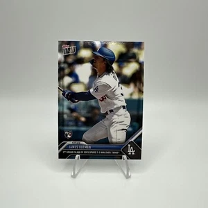 2023 Topps Now James Outman RC #306 Rookie 2nd Grand Slam Los Angeles Dodgers - Picture 1 of 2