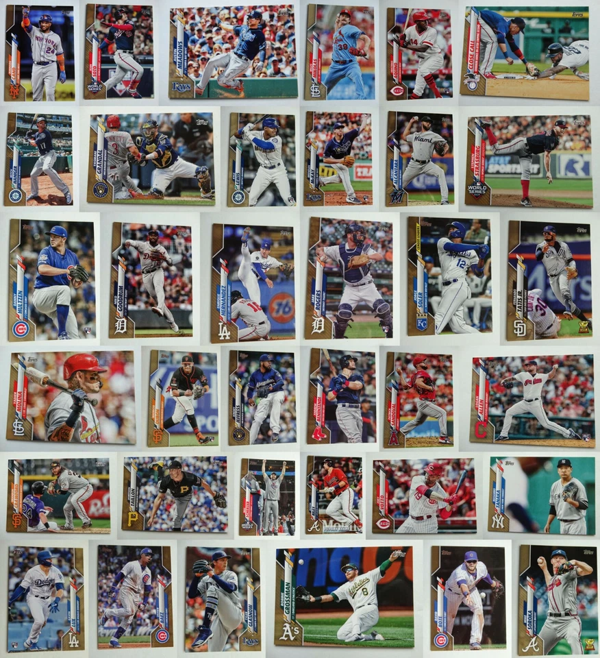 2020 Topps Series 1 Gold Parallel Baseball Card Complete Your Set U Pick 1-350 - Image 1 of 1