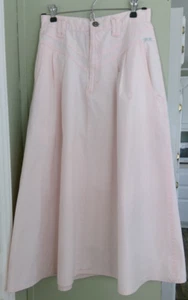 Soft Pink A-Line Skirt Size 8 Cherokee Brand vintage - Picture 1 of 10
