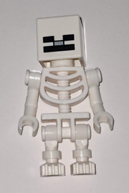 Lego Minecraft Skeleton 21127 21118 21146 Minifigure Minifig Figure