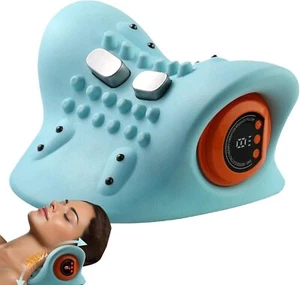 EMS Cervical Massager Electric Neck Shoulder Relaxer Body Muscle Pain Relief - Picture 1 of 12