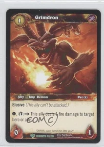 2010 World of Warcraft TCG: War of the Elements Grimdron #91 3v2 - Picture 1 of 3