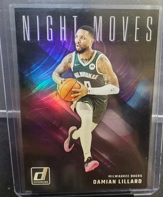 Donruss Damian Lillard 2024-25 - Night Moves SSP CASE HIT #3 Milwaukee Bucks Foto 1 de 2