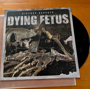 DYING FETUS - HISTORY REPEATS 12" LP EP  DEATH METAL BOLT THROWER NAPALM DEATH - Bild 1 von 2