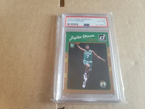 2016-17 Panini Donruss - Rookie Jaylen Brown #153 (RC) PSA 10 GEM MINT - Foto 1 di 2