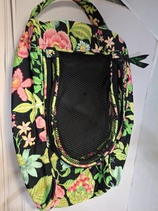 Vera Bradley Shoe Bag Botanical Garden Zip Around Shoe Bag - Picture 1 of 4