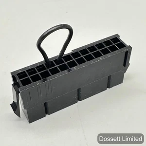 Alimentatore ATX 24 Pin Jumper Bridge Connettore PSU Tester Interruttore Strumento Nero - Foto 1 di 4