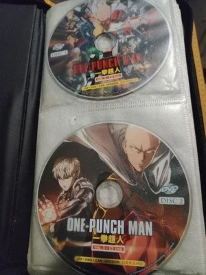 demon slayer  dvd  one punch man pycho pass berserkDr stone over lord dvd folder - Image 1 of 4