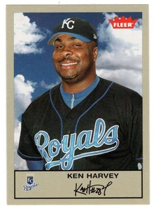 Ken Harvey - Kansas City - Gray Backs - 2005 Fleer Tradition Baseball # 53 Mint - Picture 1 of 1