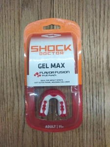 Shock Doctor Flavor Fusion Fruit Punch Adulto 11+ Gel Max Sport Protezione Bocca - Foto 1 di 4