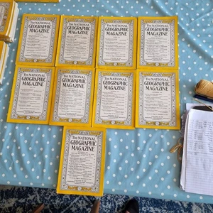 THE NATIONAL GEOGRAPHIC MAGAZINE X 9 1956 / VINTAGE / HISTORIC - Bild 1 von 16