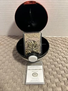 1999 Burger King Pokemon #06 Charizard 23k Gold Plated Trading Card - Picture 1 of 6