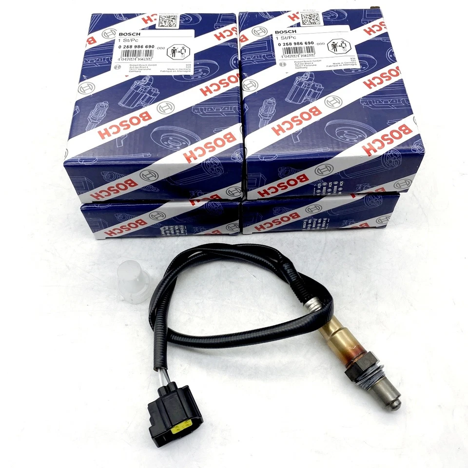 4pcs Bosch Oxygen Sensor for 2002-23 Dodge Ram 1500 3.6L 3.7L 4.7L 5.7L 5.9L - Imagem 1 de 4