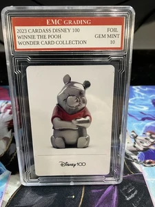 WINNIE THE POOH 2023 Bandai Cardass Disney 100 Wonder Card GRADED 10 MINT - Picture 1 of 2