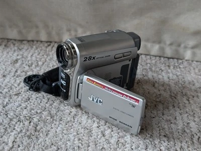 JVC Gr-d721e Camcorder Untested, No Charger, Sold As Seen  - Image 1 of 4