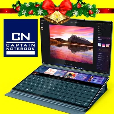 BLACK WEEK / LENOVO YOGA BOOK 9i G10 U9-285H 32GB 1TB ARC DUAL TOUCH AI COPILOT - Bild 1 von 4