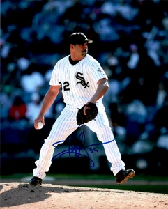 Dustin Hermanson signiertes 8 x 10 Foto Chicago White Sox Auto Echtheitszertifikat MLB - Bild 1 von 1