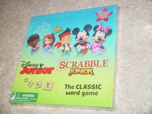 Scrabble Junior, Disney, Junior Kreuzworträtsel Spiel, Holzplättchen. Neu - Bild 1 von 2