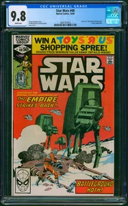 STAR WARS #40 1980 CGC 9.8 White Pages The Empire Strikes Back Part 2 Direct Ed - Picture 1 of 2