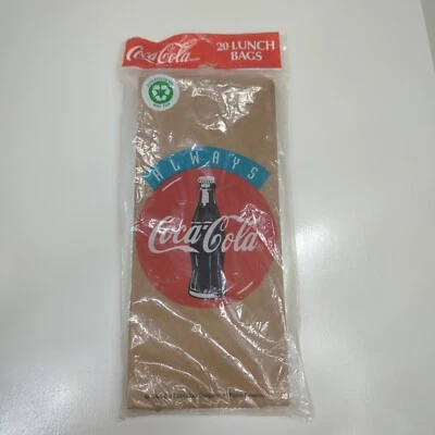 20 bolsas de almuerzo Coca-Cola Always 1993 vintage nuevas selladas Conimar Ocala FL Foto 1 de 3