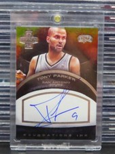 2013-14 Innovation Tony Parker Foundations Ink Auto Autograph #10/10 #1 Spurs