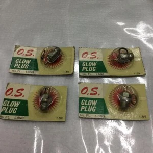 Os Ogawa Seiki Glow Plug Fl Long Set Of 4 for Radio Controlled Engines - Picture 1 of 10