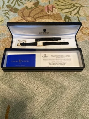 Reloj Concord Delirium, Oro 18k Con Diamantes VS En Caja Original 51.90.669DM Foto 1 de 4