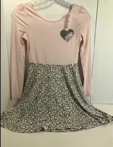 Epic Threads/Macy’s Sweet Dress bambina taglia media nuovo con etichette stampa animalier - Foto 1 di 4