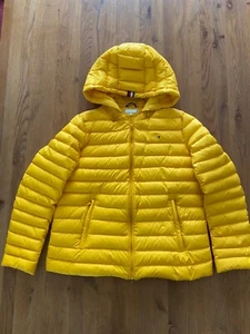 Tommy Hilfiger leichte Daunen Steppjacke Gr. XL Gelb - Bild 1 von 11