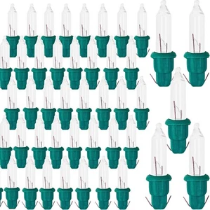 60 Stück Ersatz Weihnachtsglühbirnen 2,5V Mini Glühlampen warmweiß - Bild 1 von 15