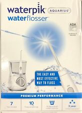 Waterpik Aquarius Water Flosser - WP-670 (White) - READ DESCRIPTION