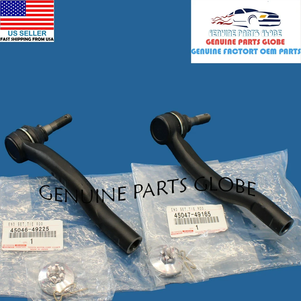 GENUINE OEM TOYOTA AVALON CAMRY ES330 ES350 RIGHT & LEFT STEERING TIE ROD ENDS - Image 1 of 1