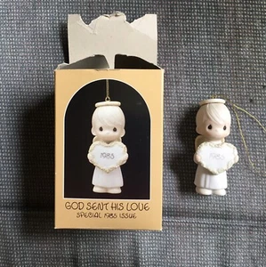 Precious Moments Christmas Ornament God Sent His Love - Picture 1 of 3