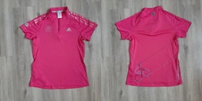 Adidas Cycling Shirt 2010 London Olympic Games 2012 Jersey Women Size M  - Image 1 of 4