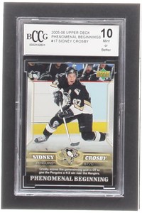 Sidney Crosby 2005-06 Upper Deck Phenomenal Beginnings #17 (BCCG 10)