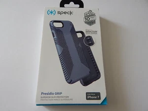 Speck Presidio Grip Case with anti-Slip Grip for iPhone SE iPhone 8/7 4.7" New - Picture 1 of 28