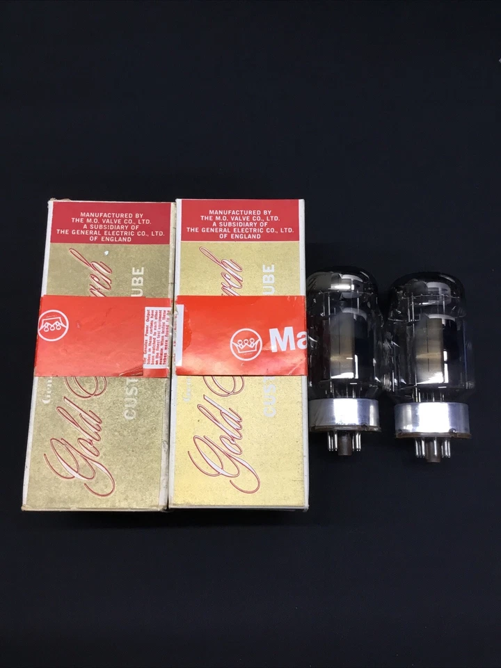 Nuevo en caja Par de TUBOS DE VACÍO GENALEX KT88 (plástico sellado) emparejados de fábrica U.8807 Foto 1 de 4