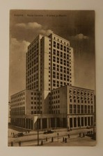 genova piazza colombo il primo grattacielo formato piccolo '900