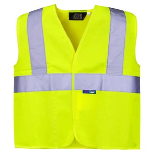 CHALECO PARA NIÑOS HI VIS UNISEX ALTO VIZ VISIBILIDAD REFLECTANTE JUNIOR CHALECO DE SEGURIDAD - Imagen 1 de 1