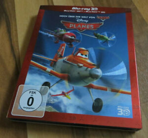 PLANES Disney Blu-ray 3D +2D Schuber Erstauflage Out of Print EAN:8717418411480 