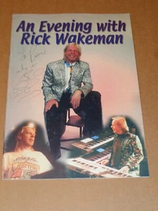 Rick Wakeman - An Evening With.... - 2000 UK Tour Programme (Hand Signed) - Picture 1 of 1