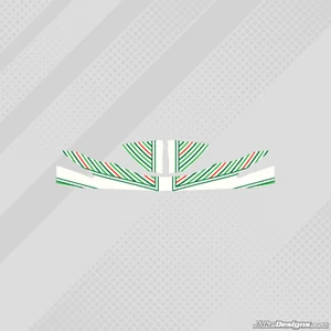 2019 TONYKART RACER 401R STYLE M5 NOSE CONE STICKER KIT - KARTING - JakeDesigns - Picture 1 of 1