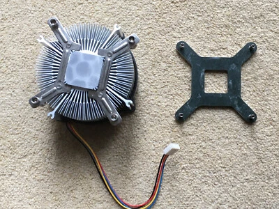 LGA775/T CPU HEATSINK + M/B Mount Bracket + AIR COOLER HI.10800.028 Acer X3812 - Image 1 of 4