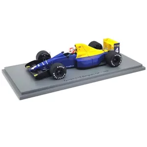 1989 Johnny Herbert Tyrrell 018 GP del Belgio - 1/43 Spark Models - Foto 1 di 2