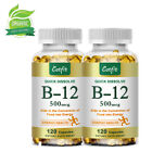 2 Packungen Vitamin B12 Kapseln unterstützen das Nervensystem Steigerung des Energiestoffwechsels